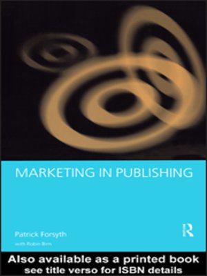 cover image of Marketing in Publishing